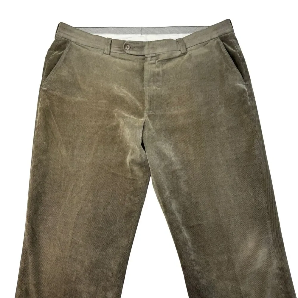 Ballin Relax Dress Pants Mens 38 Brown Comfort- Eze Velvet Khaki Trousers Office
